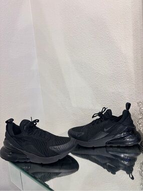 Nike Black Air Max 270  Running Sneakers
